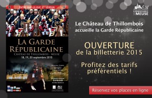 Billetterie Garde Républicaine