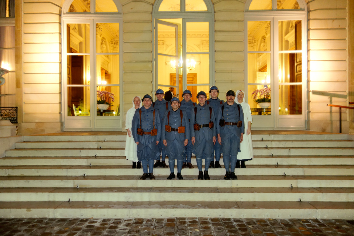 Section des Poilus de Verdun, à l’hotêl de Lassay, Paris