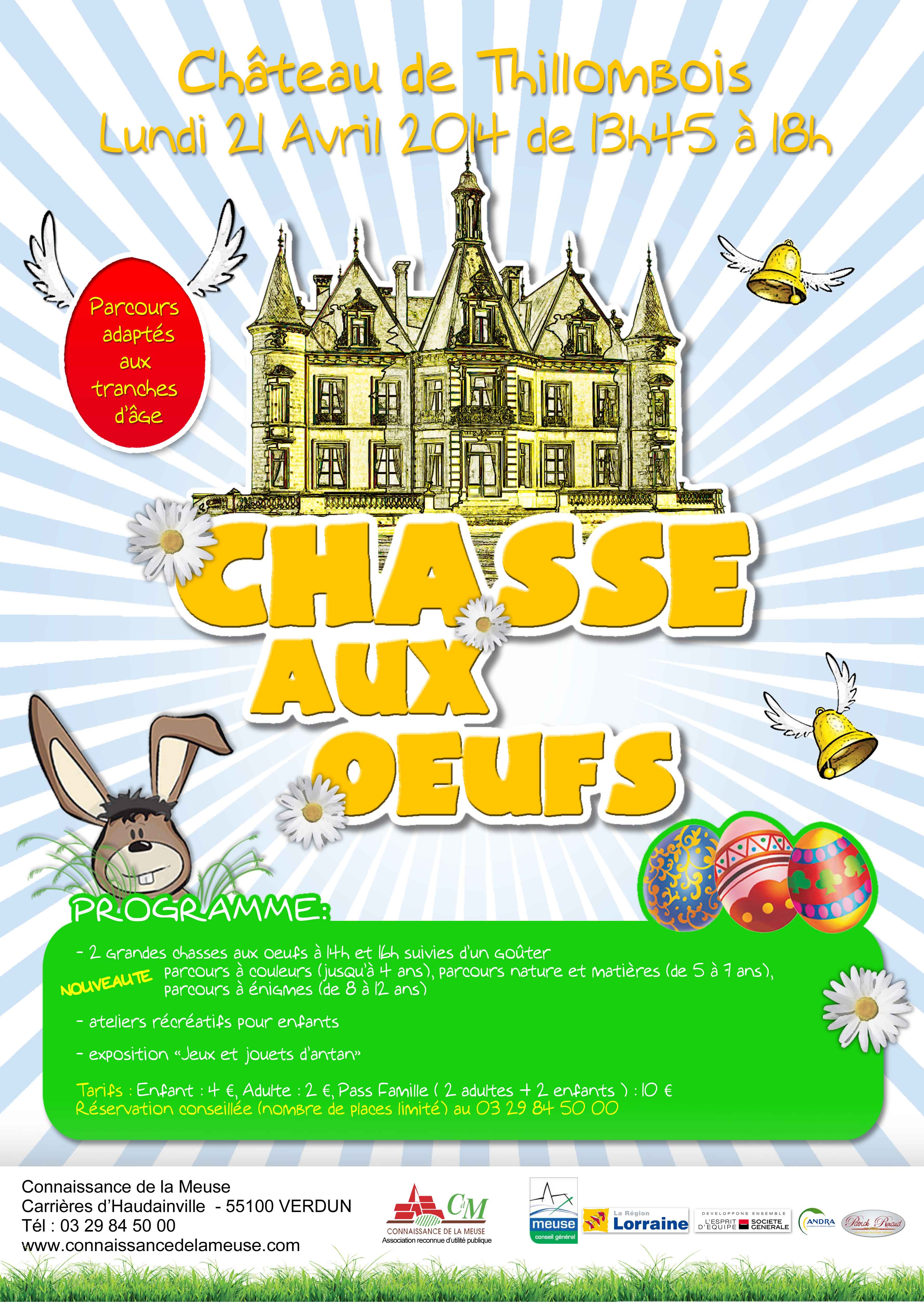 Du monde à la Chasse aux oeufs à Thillombois