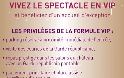 Biennale Equestre : Vivez le spectacle en VIP