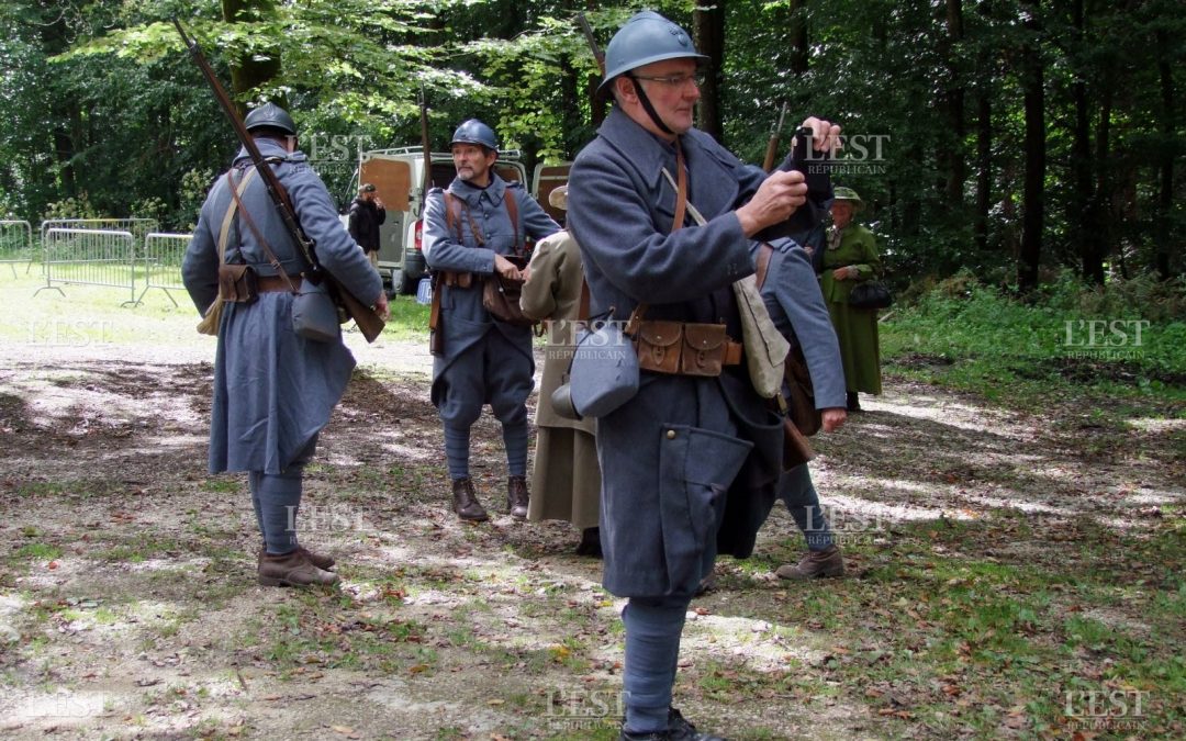 Lachalade Reconstitution historique organisée par Argonne Meuse-Patrimoine