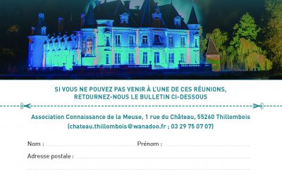 Découvrez les dates de réunions d’informations prévues en mai 2018