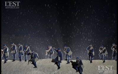 Verdun – Son et lumière Des Flammes et de la lumière L’Événement-Spectacle « Des Flammes… à la Lumière » poursuit ses représentations les 29 et 30 juin, 6, 7, 13, 20, 21, 27 et 28 juillet prochains dans les carrières d’Haudainville. Un son et lumière époustouflant.