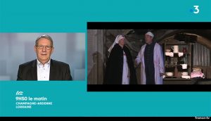 FRANCE 3 GRAND EST LE 29 JUIN 2018. Emission 9h50 le matin. Interview de Jean-Luc Demandre (5mn 50) par Vélérie Alexandre