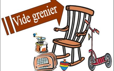 Dimanche 28 octobre 2018.  1er vide-grenier organisé par l’association.