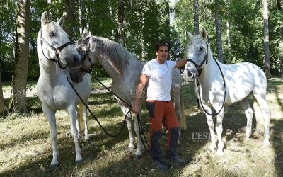 Photos. Thillombois : Christophe Hasta Luego et Lorenzo sont arrivés avec leurs chevaux