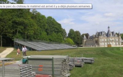 Les arts équestres en spectacle au château