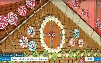 Voir les reportages France 3 Lorraine Saint Nicolas s’invite au château de Thillombois (55 Meuse)