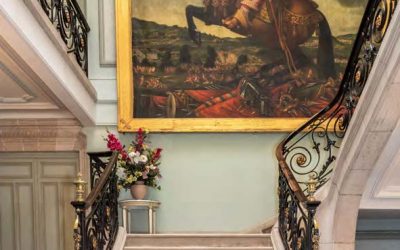 LE PROJET DE RESTAURATION Tableau de Madame de Saint-Balmont du château de Thillombois