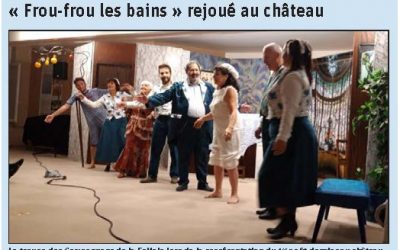 « Frou-frou les bains » rejoué au château