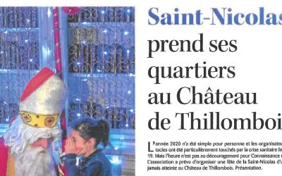 Saint-Nicolas prend ses quartiers au château de Thillombois