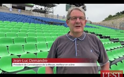 Jean-Luc Demandre est le président de l’association Connaissance de la Meuse, qui organise le spectacle « Des flammes à la lumière ». La jauge avait été limité à 999 personnes dans un premier temps. Mais l’instauration du pass sanitaire a tout modifié.