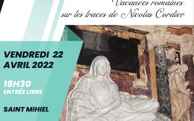 Conférence Vacances romaines, sur les traces de Nicolas Cordier