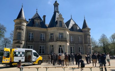 Inauguration au château de Thillombois : Un Office de tourisme mobile à la rencontre des vacanciers