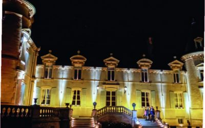 Espace restauration dans le parc du château de Thillombois