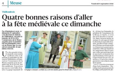 Quatre bonnes raisons d’aller à la fête médiévale ce dimanche