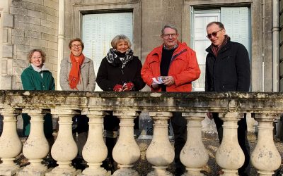 Des travaux se poursuivent au château de Thillombois