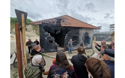 Au cœur des coulisses du spectacle « Des flammes à la lumière »