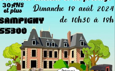 Véhicules anciens et de prestige à Sampigny