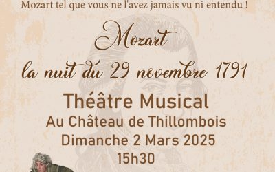 Théâtre musical au château de Thillombois – COMPLET