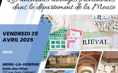 Conférence : Les anciennes abbayes prémontrées dans le département de la Meuse