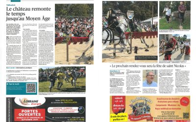 Le château remonte le temps jusqu’au Moyen Âge
